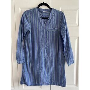 Monoprix Femme Womens Small V Neck Shift Dress Euro Vacation